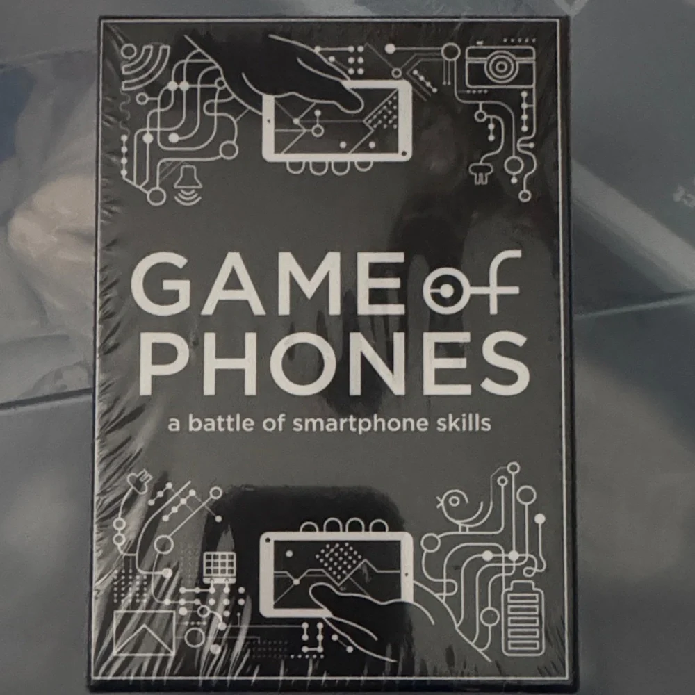 Game of Phones Battle of Smartphone Skills Party Card Game 100+ Cards